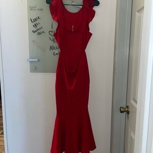 Super cute red mermaid dress